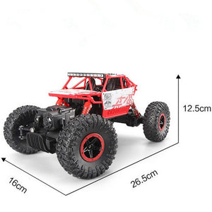 New RC Car 4WD 2.4GHz Rock Crawlers Rally climbing Car 4x4 Double Motors Bigfoot Car Remote Control Model Off-Road Vehicle Toy