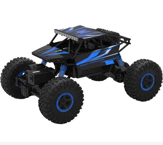 New RC Car 4WD 2.4GHz Rock Crawlers Rally climbing Car 4x4 Double Motors Bigfoot Car Remote Control Model Off-Road Vehicle Toy