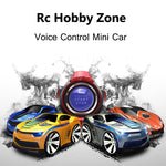 Mini 4 Channels RC Car With Smart Watch Voice Control Remote Control Cars On The Radio RC Toys For Children 663