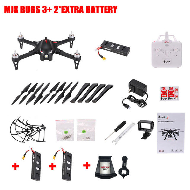 Professional Drone MJX Bugs 3 B3 Quadcopter Brushless RC Helicopter With 4k/1080P Wifi HD Camera Can Carry Gopro/Xiaomi/Eken H9