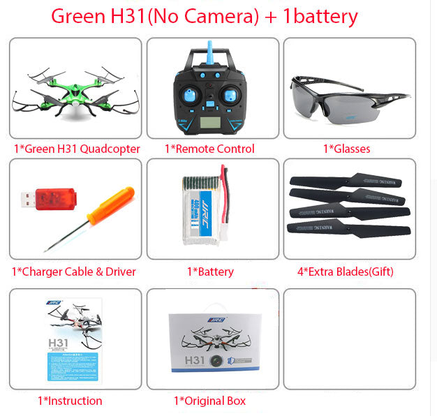 Waterproof Drone JJRC H31 No Camera Or With Camera Or Wifi FPV Camera Headless Mode RC Helicopter Quadcopter Vs Syma X5c Dron