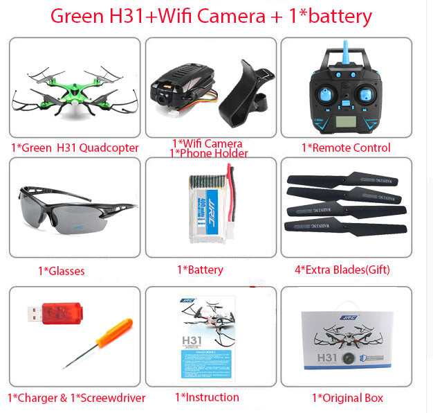 Waterproof Drone JJRC H31 No Camera Or With Camera Or Wifi FPV Camera Headless Mode RC Helicopter Quadcopter Vs Syma X5c Dron