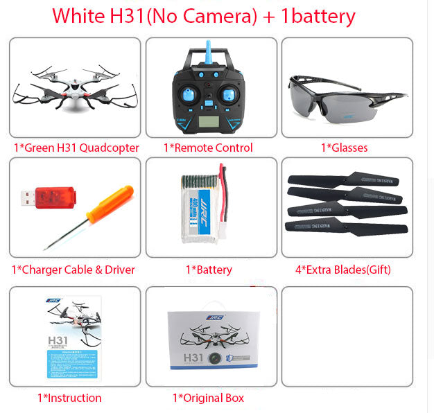 Waterproof Drone JJRC H31 No Camera Or With Camera Or Wifi FPV Camera Headless Mode RC Helicopter Quadcopter Vs Syma X5c Dron