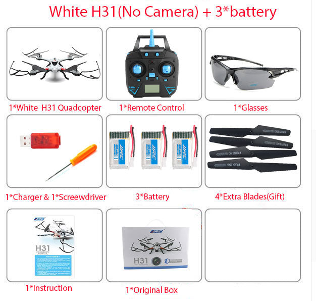 Waterproof Drone JJRC H31 No Camera Or With Camera Or Wifi FPV Camera Headless Mode RC Helicopter Quadcopter Vs Syma X5c Dron