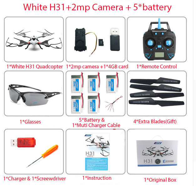 Waterproof Drone JJRC H31 No Camera Or With Camera Or Wifi FPV Camera Headless Mode RC Helicopter Quadcopter Vs Syma X5c Dron