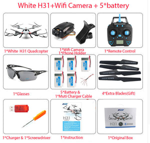 Waterproof Drone JJRC H31 No Camera Or With Camera Or Wifi FPV Camera Headless Mode RC Helicopter Quadcopter Vs Syma X5c Dron