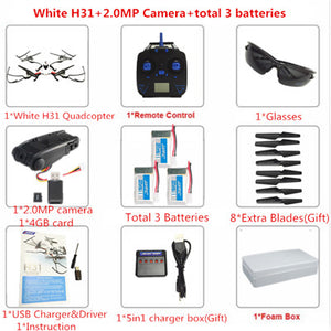 JJRC H31 RC Drone With Camera Or No Camera 6Axis Professional Quadrocopter RC Helicopter Waterproof Resistance VS JJRC H37