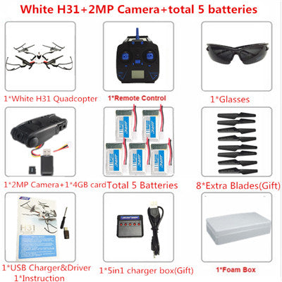 JJRC H31 RC Drone With Camera Or No Camera 6Axis Professional Quadrocopter RC Helicopter Waterproof Resistance VS JJRC H37