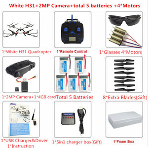 JJRC H31 RC Drone With Camera Or No Camera 6Axis Professional Quadrocopter RC Helicopter Waterproof Resistance VS JJRC H37