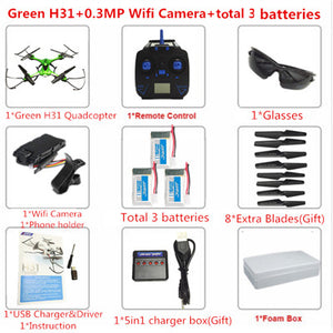 JJRC H31 RC Drone With Camera Or No Camera 6Axis Professional Quadrocopter RC Helicopter Waterproof Resistance VS JJRC H37