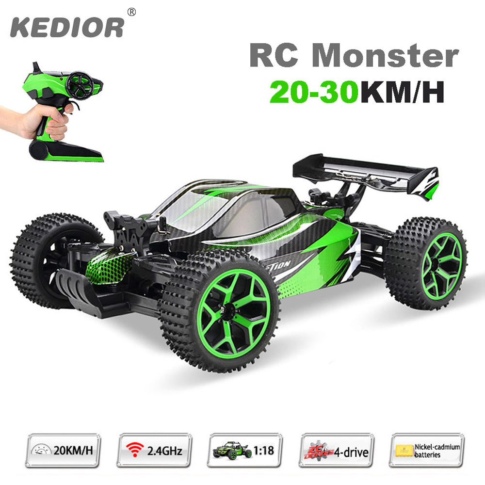 1:18 Remote Control Car Auto Radio Control 4wd RC Drift High Speed Model Toys with Rechargeable Battery VS WL A959