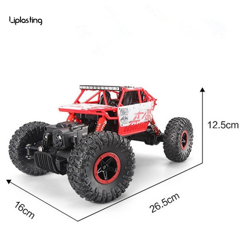 New RC Car 4WD 2.4GHz Rock Crawlers Rally climbing Car 4x4 Double Motors Bigfoot Car Remote Control Model Off-Road Vehicle Toy