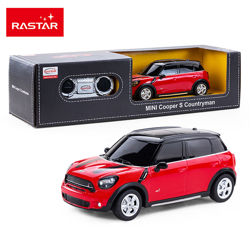 Girls Remote Control Car Rastar Electric RC Car 1:24 Radio Controlled Toys Boys Gifts Kids Toys Mini Cooper S Countryman 71700