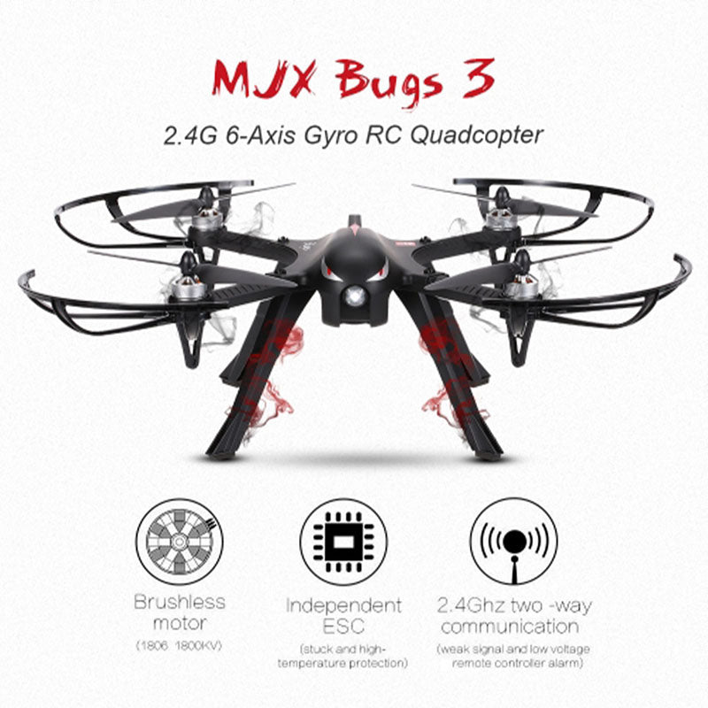 Professional Drone MJX Bugs 3 B3 Quadcopter Brushless RC Helicopter With 4k/1080P Wifi HD Camera Can Carry Gopro/Xiaomi/Eken H9